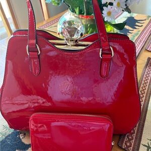 Hand bag and wallet combo. EUC